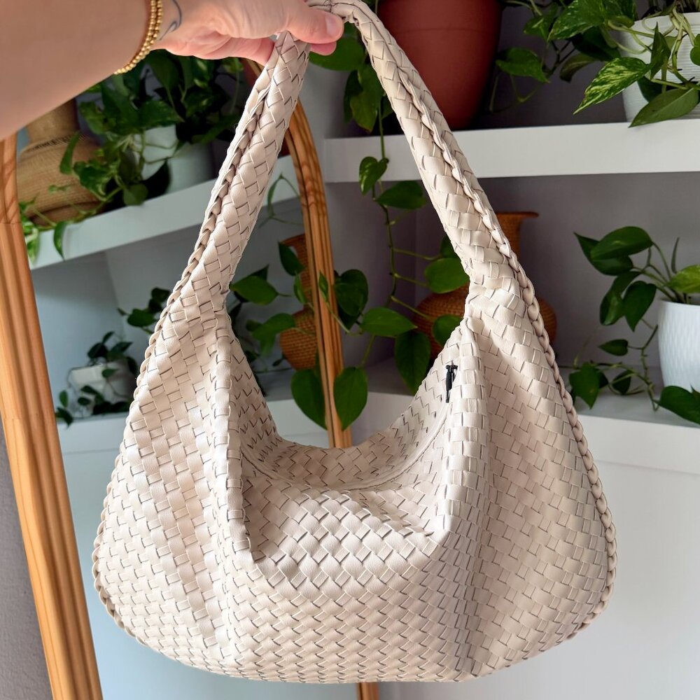 Emma Braided Hobo Bag